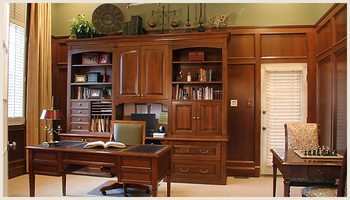 Traditional Wood Office