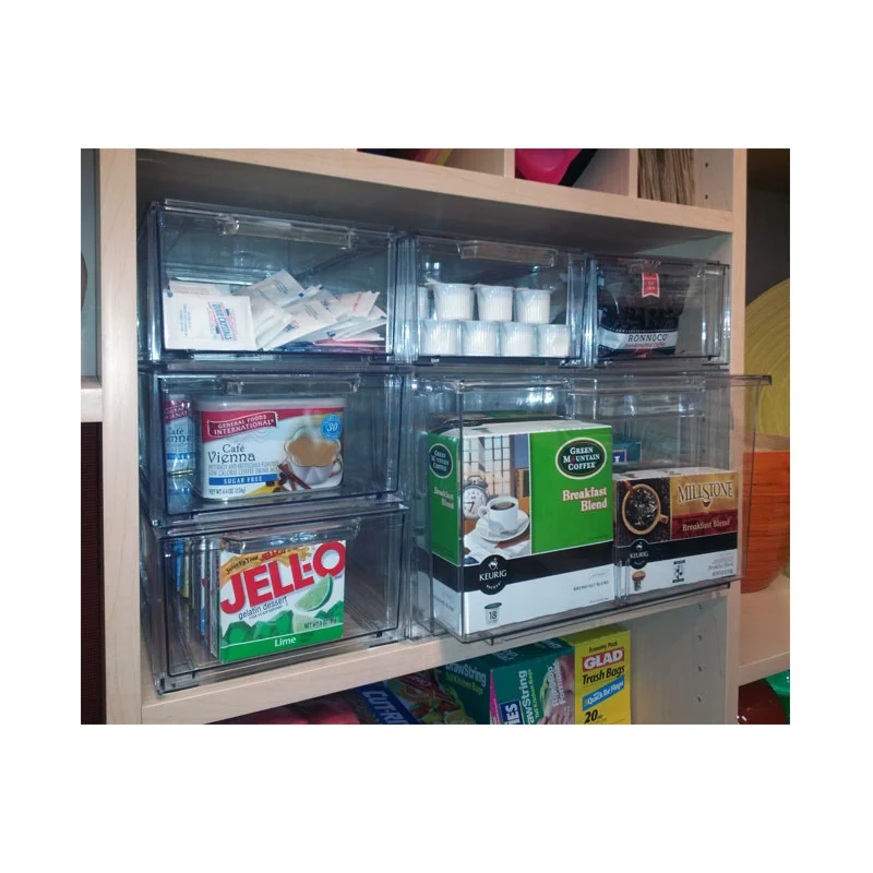 lucite pantry boxes