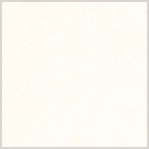 A blank off-white or cream-colored sheet of paper with a subtle texture and faint specks.
