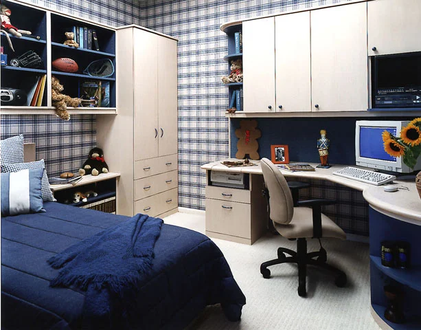 bedroom cabinet shelving
