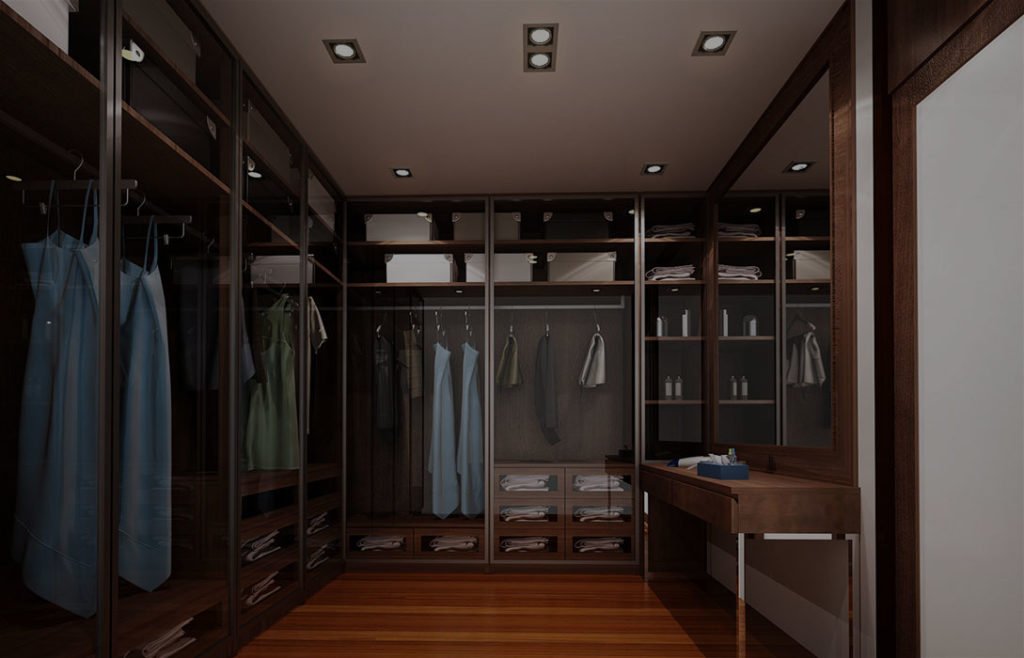 walk-in closet