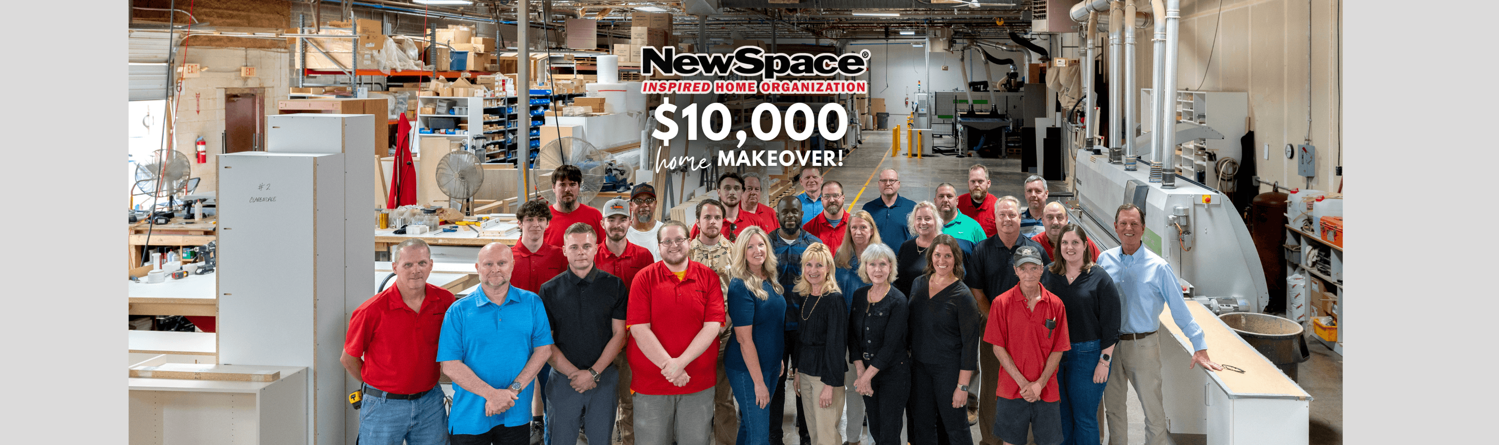 $10,000 NewSpace® Home Makeover WINNER