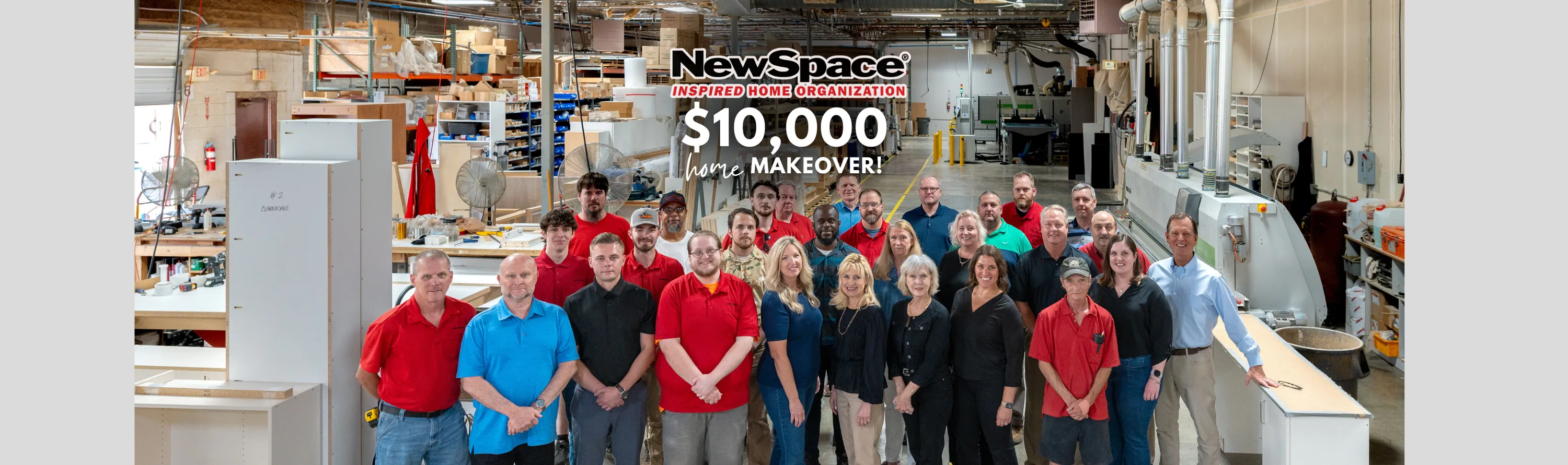 $10,000 NewSpace® Home Makeover WINNER